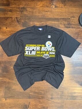 Vintage Pittsburgh Steelers Super Bowl T-shirt Men’s Size Medium